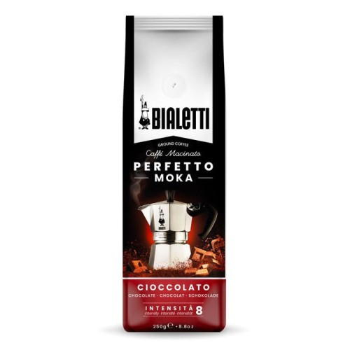 Café molido bialetti perfetto moka cioccolato 250g