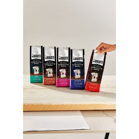 Café molido bialetti perfetto moka cioccolato 250g
