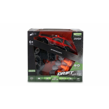 Amewi rc car drift sport li-ion batería 500mah rojo /14+