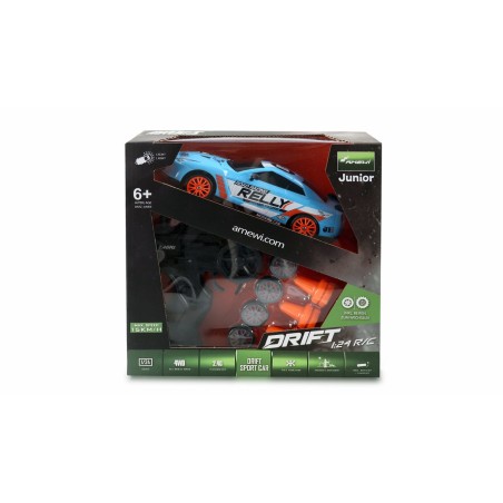 Amewi rc car drift sport li-ion batería 500mah azul / 14 +