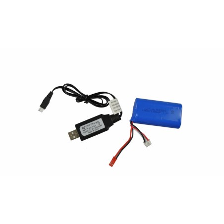 Amewi mercedes-benz batería li-ion 1200mah / 8 + de amewi rc
