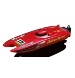 Amewi rc boat adventure li-ion batería 1800mah rojo / 14 +