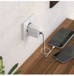 Cargador de pared realpower pc-20