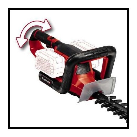 Einhell cortasetos inalámbrico ge-ch 36/65 li-solo, 36volt (2x18v)