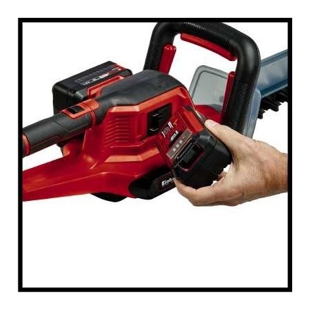 Einhell cortasetos inalámbrico ge-ch 36/65 li-solo, 36volt (2x18v)
