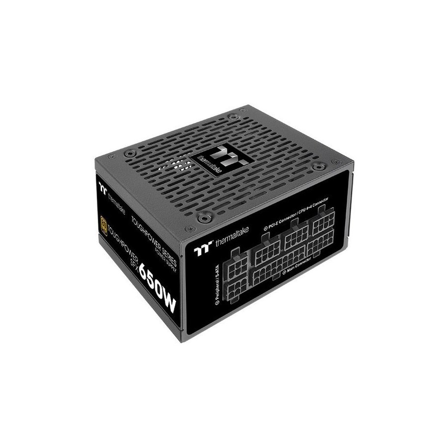 Fuente de alimentacion sfx 650w thermaltake toughpower 80+ gold/full modular/vent 92mm ps-stp-0650fnfage-1