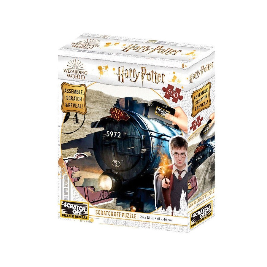 Puzzle para rascar hogwarts express harry potter 500pzs
