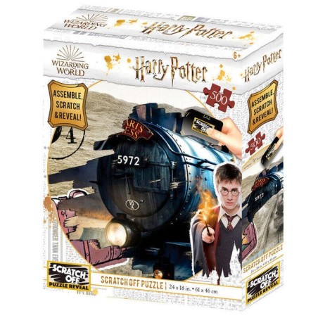 Puzzle para rascar hogwarts express harry potter 500pzs