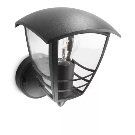 Aplique exterior pared 1x60w negro mod. creek philips