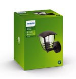 Aplique exterior pared 1x60w negro mod. creek philips