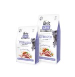 Brit 8595602540785 cats dry food 7 kg adult duck, turkey