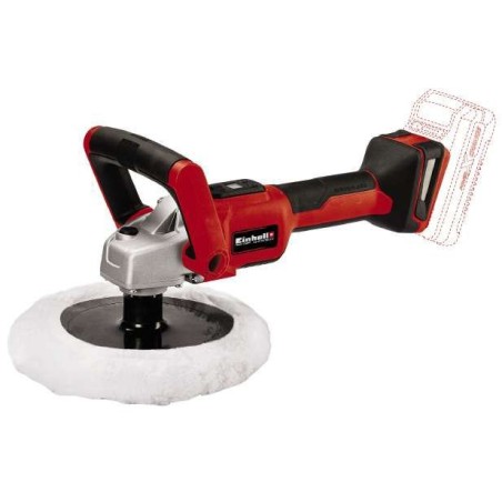 Einhell pulidora inalámbrica ce-cp 18/180 li e-solo