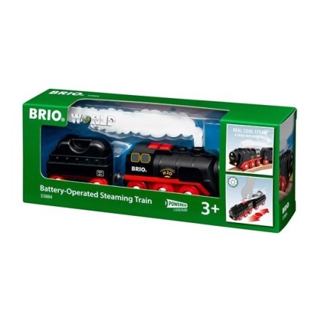 Tren de vapor a batería brio