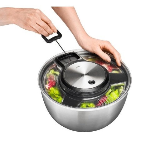 Spinner para ensaladas gefu 28160 speed wing, acero inoxidable