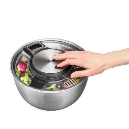 Spinner para ensaladas gefu 28160 speed wing, acero inoxidable