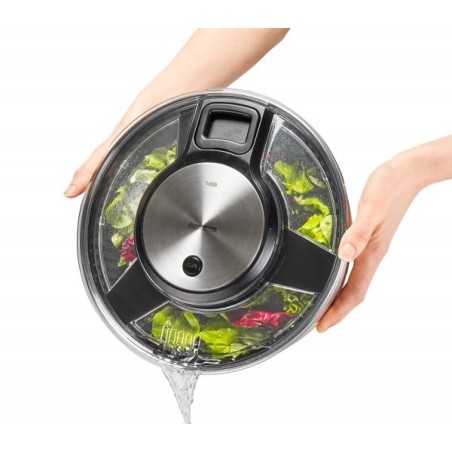 Spinner para ensaladas gefu 28160 speed wing, acero inoxidable
