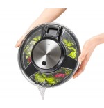 Spinner para ensaladas gefu 28160 speed wing, acero inoxidable