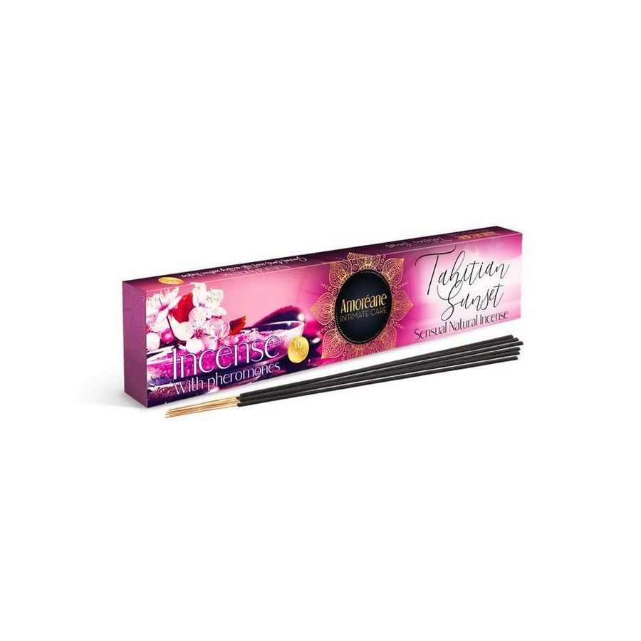 Amoreane - tahitian sunset incienso con feromonas aroma floral