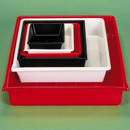 Bandeja de revelado kaiser 30x40 roja 4173