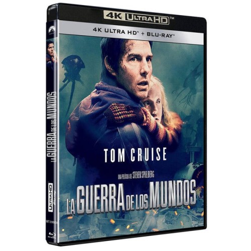 Pelicula la guerra de los mundos (uhd 4k) - bd blu-ray