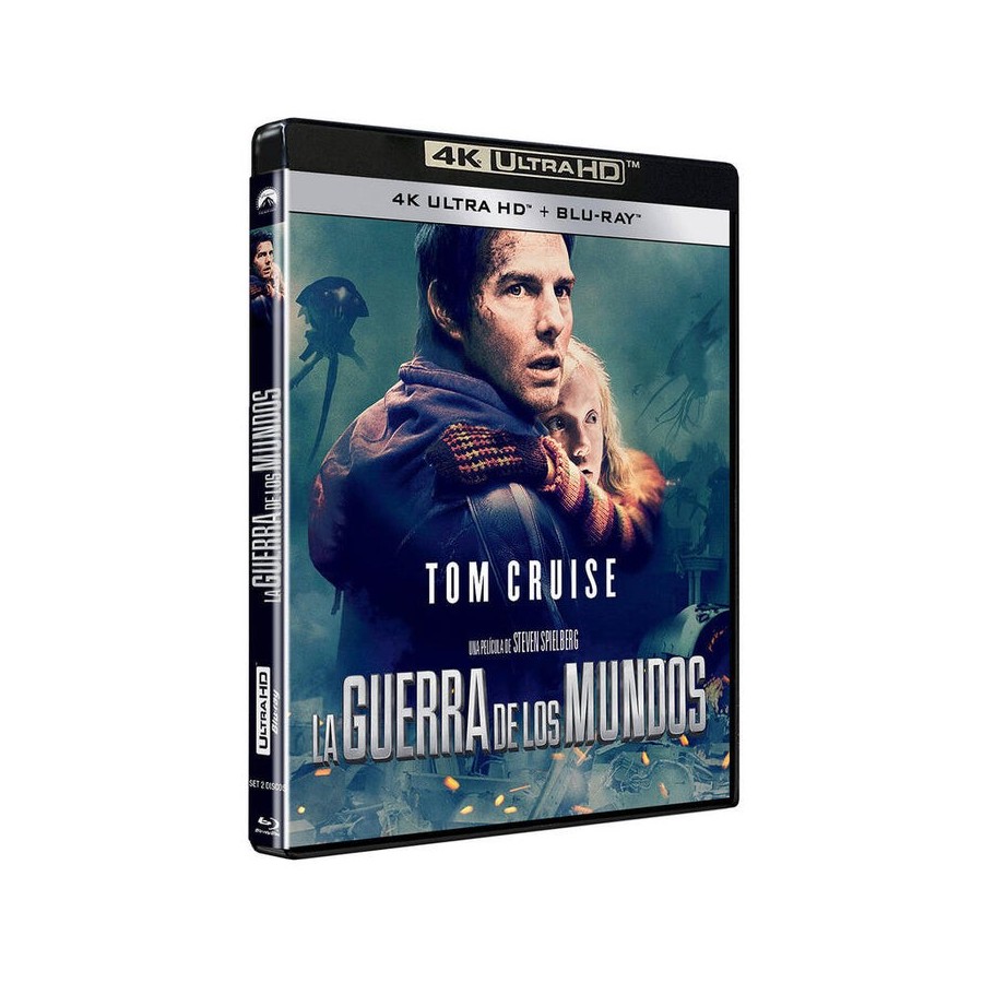 Pelicula la guerra de los mundos (uhd 4k) - bd blu-ray