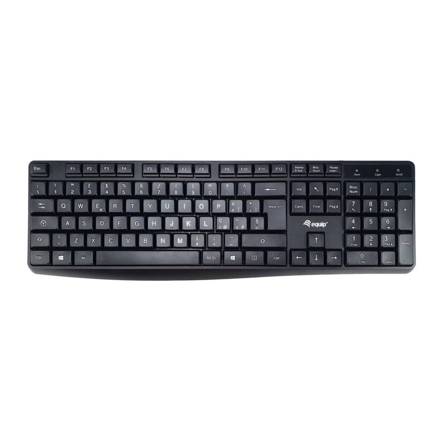 Teclado usb equip life 105 teclas italiano 245213
