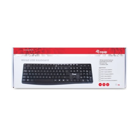 Teclado usb equip life 105 teclas italiano 245213