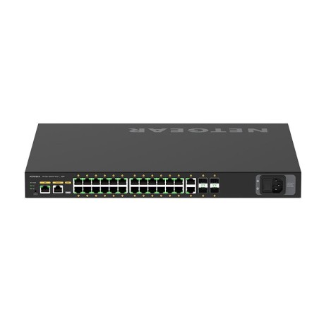 Switch netgear m4250-26g4xf-poe+ gestionado l2/l3 gigabit (10/100/1000) poe 1u negro