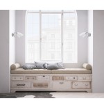 Lámpara de pared activejet aje-nikita 1p e27 1x60w níquel