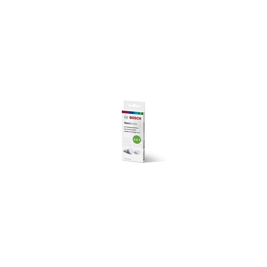 Pastillas de limpieza cafeteras bosch tcz8001a