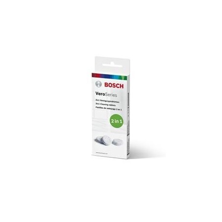 Pastillas de limpieza cafeteras bosch tcz8001a