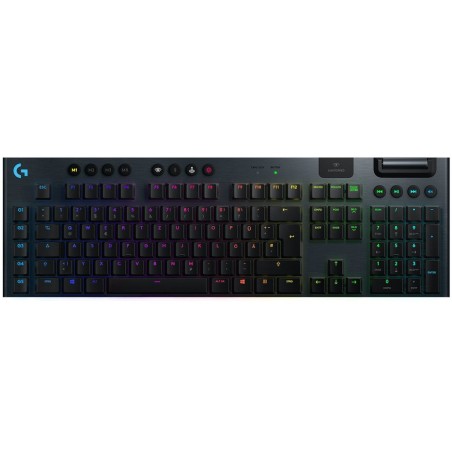 Logitech g915 lightspeed teclado (aleman) gaming gl interruptores táctiles