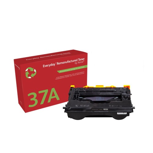 Xerox para hp laserjet enterprise m607, m608, m609, mfp m631, m632 (cf237a) toner negro 37a