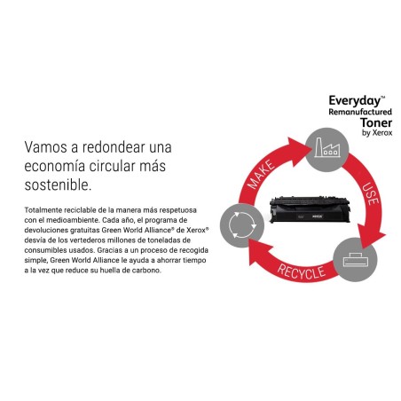 Xerox para hp laserjet enterprise m607, m608, m609, mfp m631, m632 (cf237a) toner negro 37a