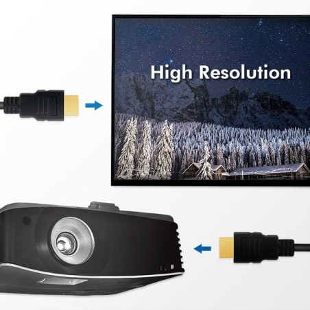 Cable hdmi-m a hdmi-m 5m logilink ch0080 negro ch0080/2.1/5m/4k 120hz/ 8k 60hz ch0080
