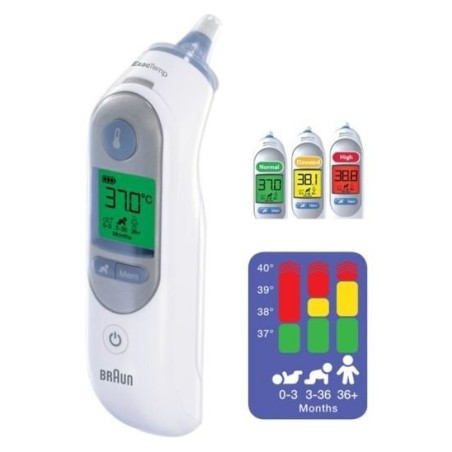Termómetro braun thermoscan® 7 irt 6520 clínico irt 6520