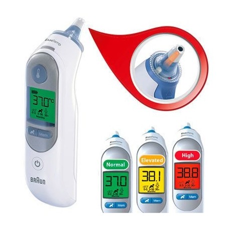 Termómetro braun thermoscan® 7 irt 6520 clínico irt 6520