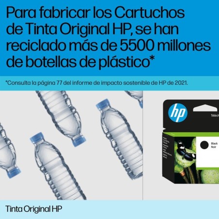 Tinta original hp 62 negro