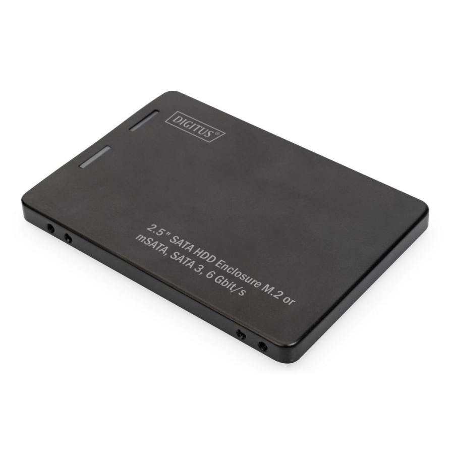 Digitus da-71118 caja para disco duro externo 2.5" caja externa para unidad de estado sólido (ssd) negro