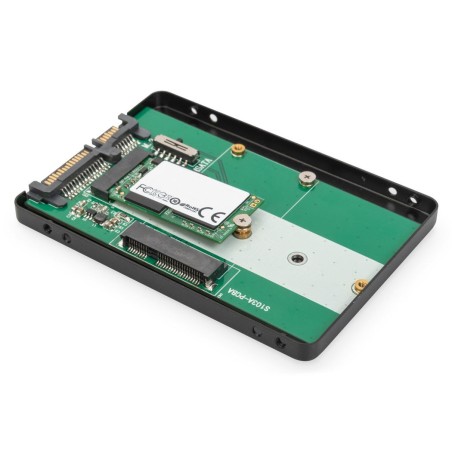 Digitus da-71118 caja para disco duro externo 2.5" caja externa para unidad de estado sólido (ssd) negro