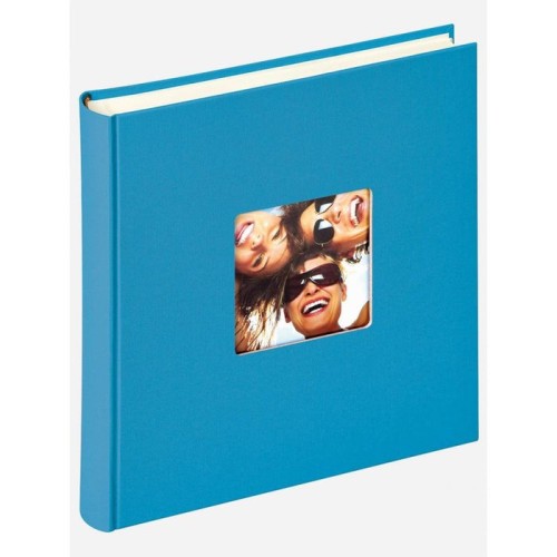 Walther design fa-208-u álbum de foto y protector azul 100 hojas