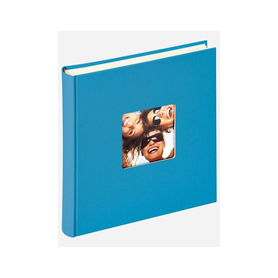 Walther design fa-208-u álbum de foto y protector azul 100 hojas