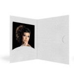 Daiber pack 100 carteritas "opti-line" hasta 7x10cm blanco