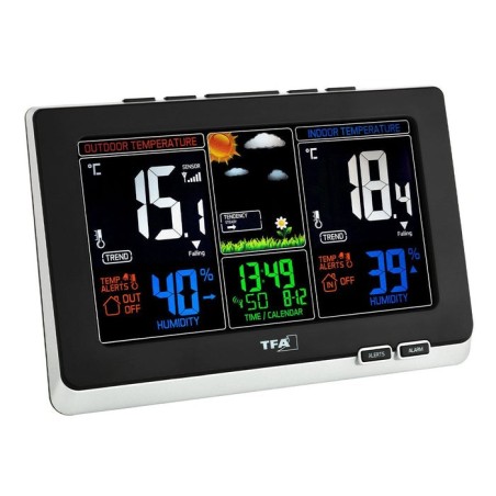 Tfa estación meteorológica inalámbrica con pantalla a color spring 351.129