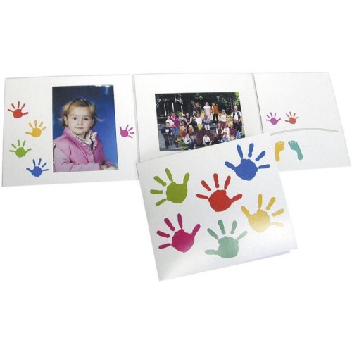 25 carpetas de retrato daiber hands 13x18 para niños