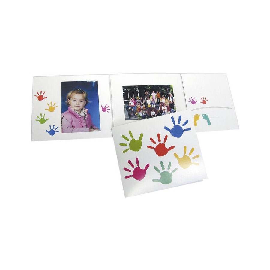 25 carpetas de retrato daiber hands 13x18 para niños