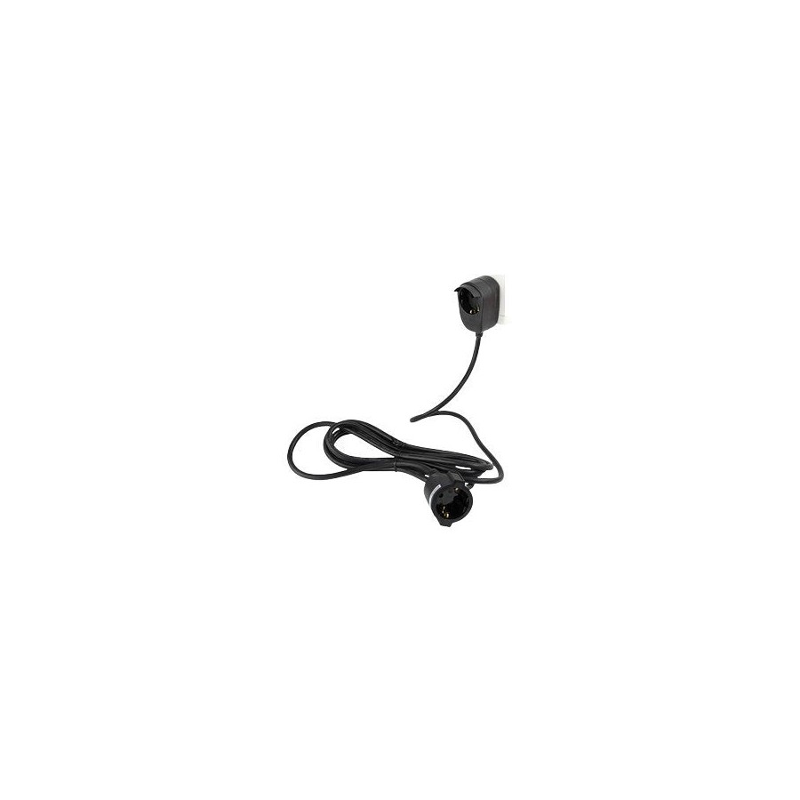 Extensión rev powersplit 5m negro