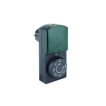 Rev 25720502 negro, verde temporizador diario