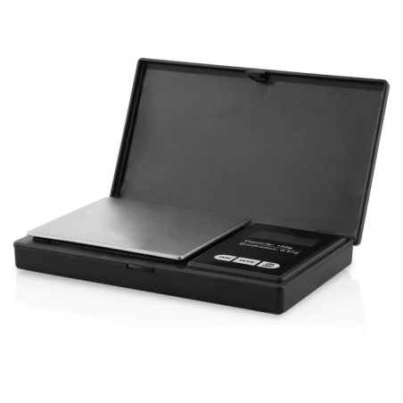 Báscula de cocina orbegozo pc 3050 negra de precisión capacidad máxima 100g escalado 0.01g pantalla lcd funciona a pilas