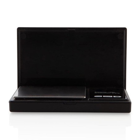 Báscula de cocina orbegozo pc 3050 negra de precisión capacidad máxima 100g escalado 0.01g pantalla lcd funciona a pilas